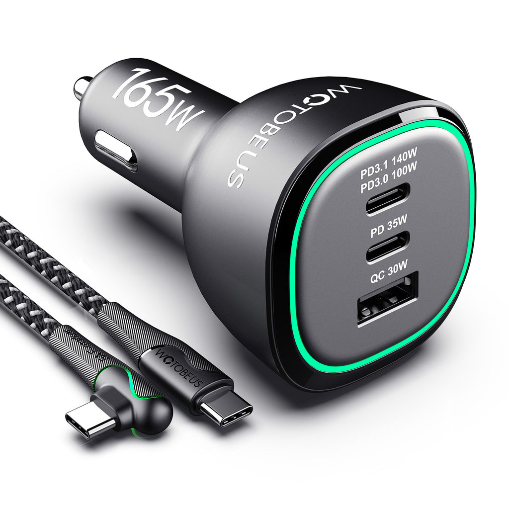 165W USB C Car Charger