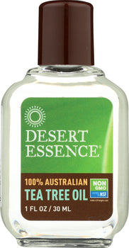 DESERT ESSENCE: 100% Australian Tea Tree Oil, 1 oz