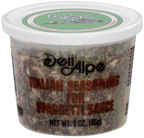 DELL ALPE: Seasoning Spaghetti, 3 oz