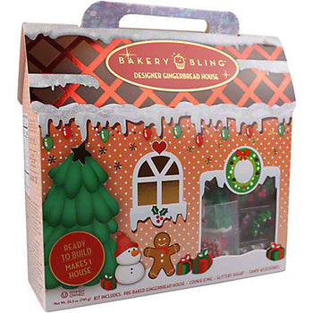 BAKERY BLING: Cookie Gingerbread House, 27.21 oz