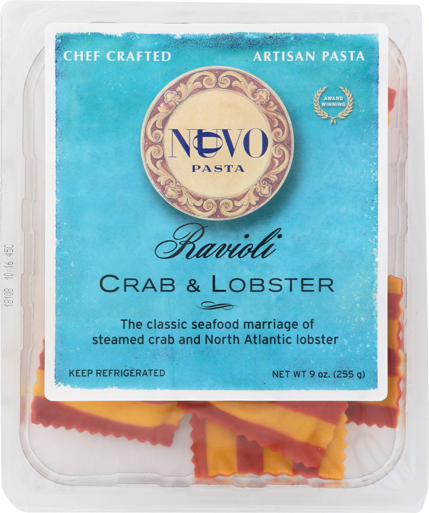 NUOVO PASTA: Crab & Lobster Ravioli, 9 oz