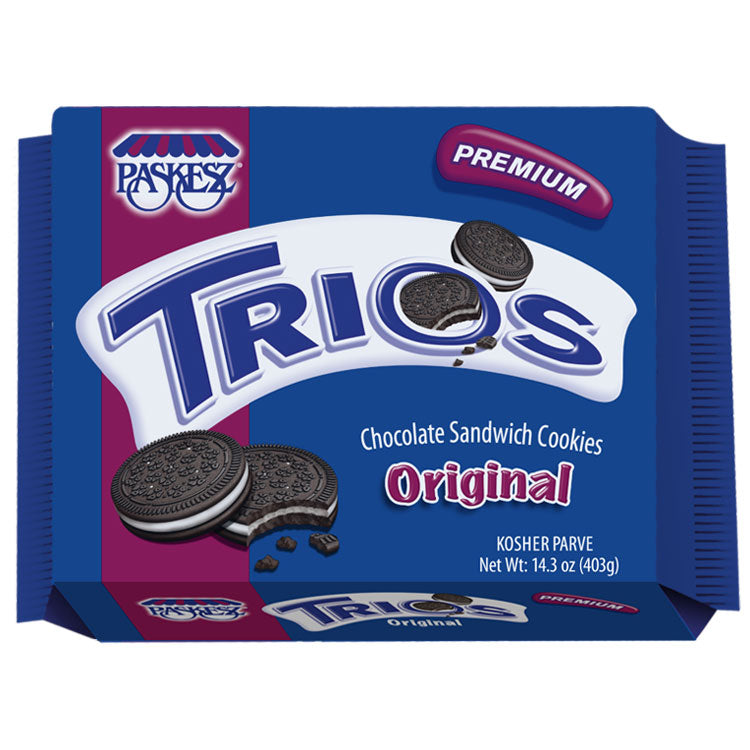 PASKESZ: Cookie Sandwich Trios Premium, 14.3 oz