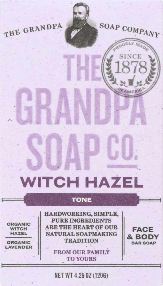 GRANDPAS: Soap Bar Witch Hazel, 4.25 oz