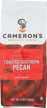 CAMERONS COFFEE: Coffee Ground Toasted Southern Pecan, 12 oz