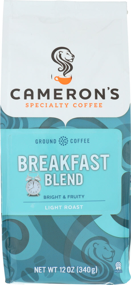 CAMERONS COFFEE: Coffee Ground Breakfast Blend, 12 oz