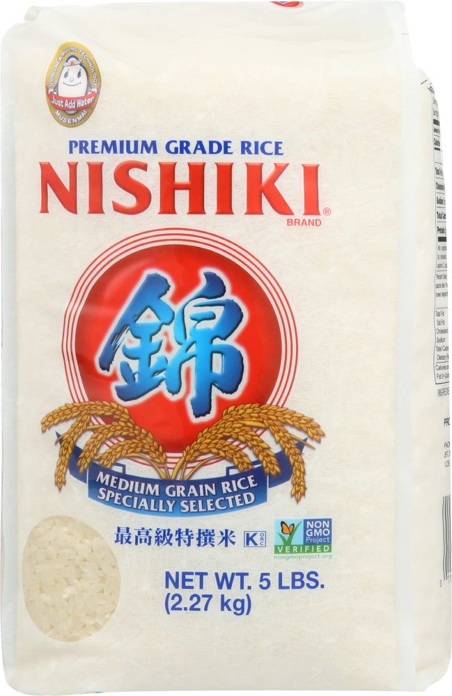 NISHIKI: Premium Grade Sushi Rice, 5 lb