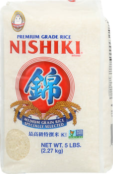 NISHIKI: Premium Grade Sushi Rice, 5 lb