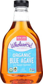 WHOLESOME SWEETENERS: Organic Blue Agave, 44 oz