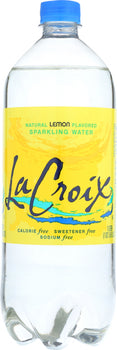 LA CROIX: Lemon Sparkling Water, 1 Lt