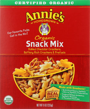 ANNIES HOMEGROWN: Organic Snack Mix, 9 oz