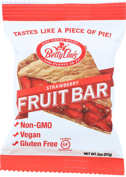 BETTY LOUS: Strawberry Fruit Bar, 2 oz