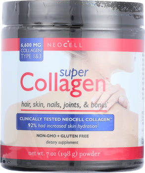 NEOCELL: Super Collagen Type 1 and 3 Powder 6600 mg, 7 oz