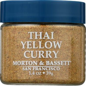 MORTON & BASSETT: Thai Yellow Curry Seasoning, 1.4 oz