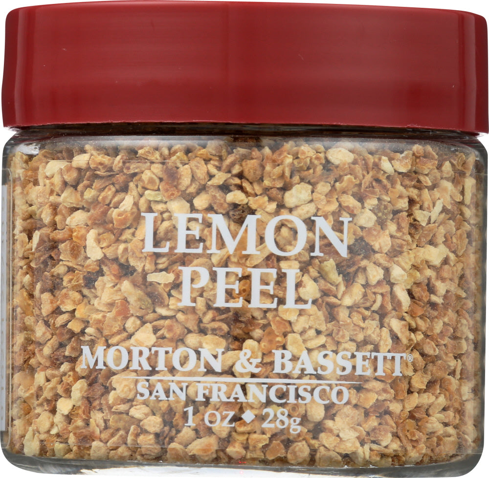 MORTON & BASSETT: Lemon Peel Seasoning, 1 oz