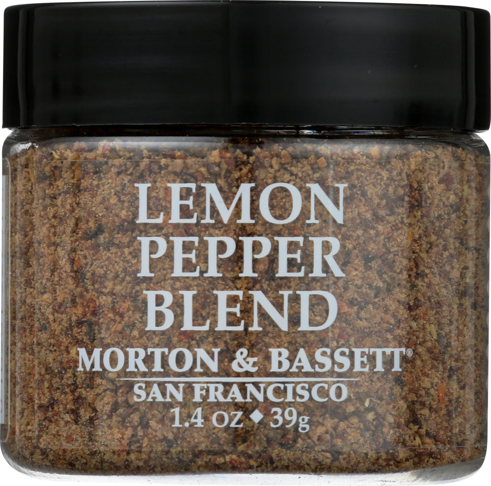 MORTON & BASSETT: Lemon Pepper Blend Seasoning, 1.4 oz