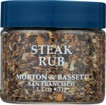 MORTON & BASSETT: Steak Rub Seasoning, 1.1 oz