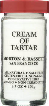 MORTON & BASSETT: Cream of Tartar, 3.7 oz