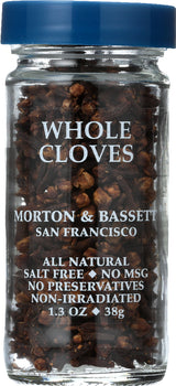 MORTON & BASSETT: Whole Cloves, 1.3 oz