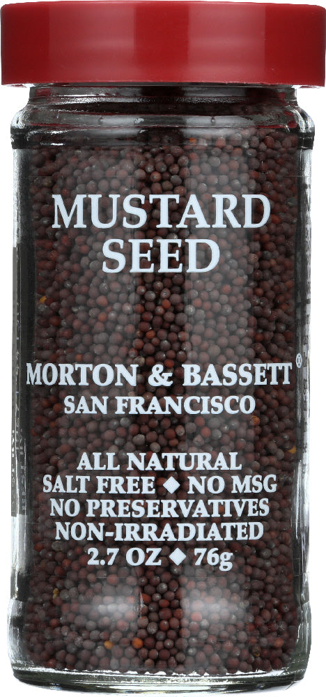 MORTON & BASSETT: Brown Mustard Seed, 2.7 oz