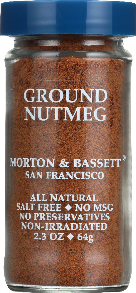 MORTON & BASSETT: Ground Nutmeg, 2.3 oz