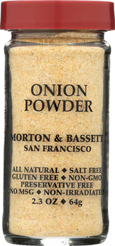 MORTON & BASSETT: Onion Powder, 2.3 oz