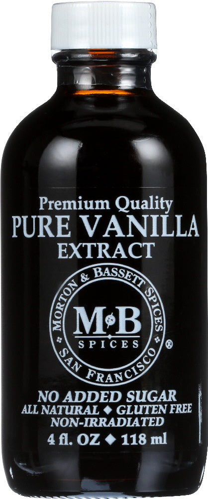 MORTON & BASSETT: Pure Vanilla Extract, 4 oz