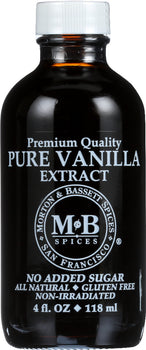 MORTON & BASSETT: Pure Vanilla Extract, 4 oz