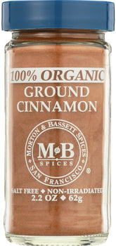 MORTON & BASSETT: Ground Cinnamon, 2.3 Oz