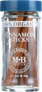 MORTON & BASSETT: Organic Cinnamon Sticks, 1.1 oz