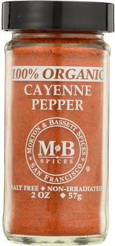 MORTON & BASSETT: Organic Cayenne Pepper, 2 oz