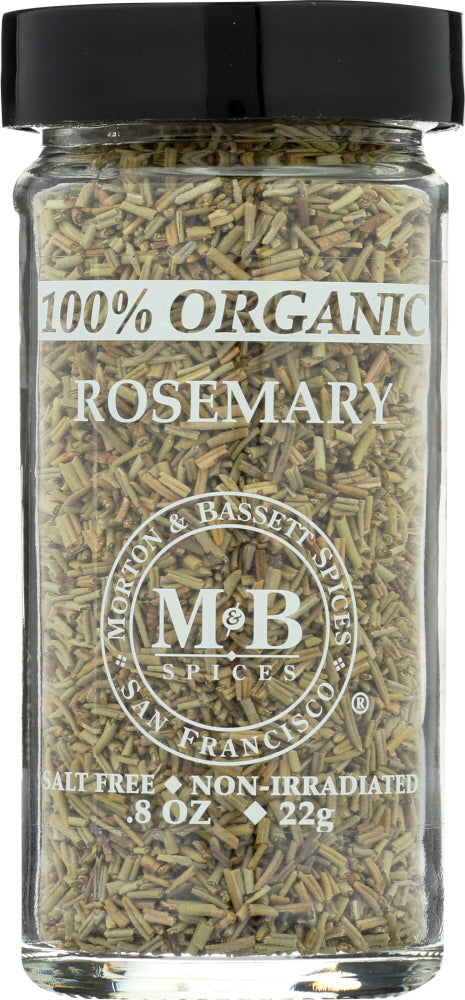 MORTON & BASSETT: Organic Rosemary, .8 oz