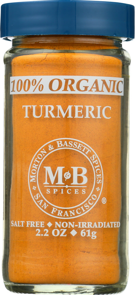 MORTON & BASSETT: Turmeric 100% Organic, 2.2 oz