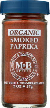 MORTON & BASSETT: Organic Smoked Paprika, 2 oz