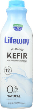 LIFEWAY: Nonfat Kefir Plain, 32 oz