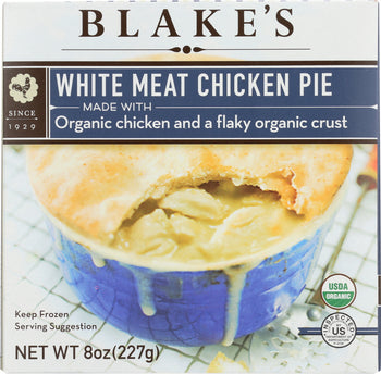 BLAKES: Organic White Meat Chicken Pie, 8 oz