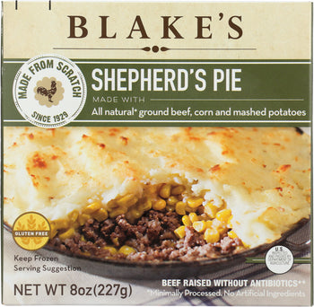 BLAKES: All Natural Corn & Homestyle Mashed Potatoes Shepherd's Pie, 8 oz