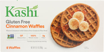 KASHI: Gluten Free Cinnamon Waffles, 10.1 oz