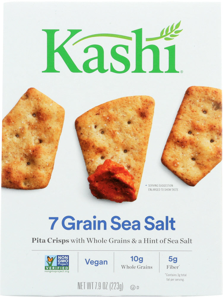 KASHI: Pita Crisps Original 7 Grain with Sea Salt, 7.9 oz