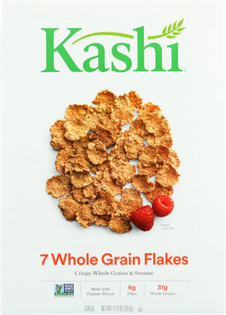 KASHI: 7 Whole Grain Flakes Cereal, 12.6 oz