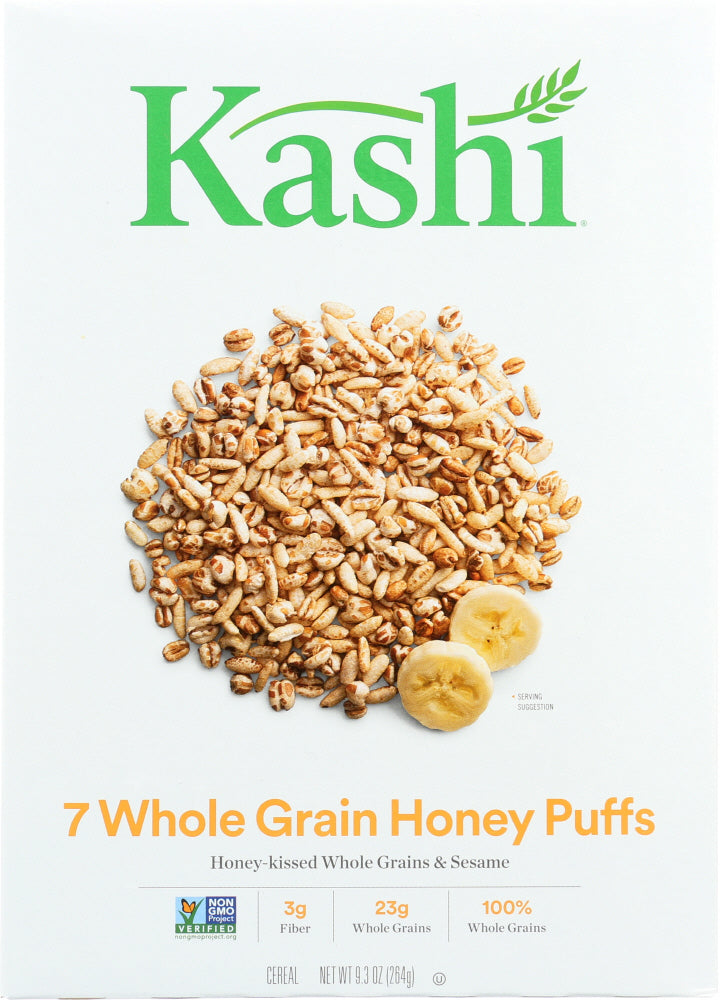 KASHI: Cereal 7 Whole Grain Honey Puffs, 9.3 oz