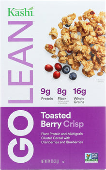 KASHI GO LEAN: Toasted Berry Crisp Cereal, 14 oz