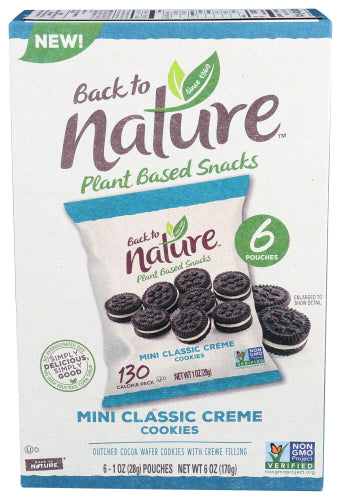 BACK TO NATURE: Cookie Clsc Crm Grab Go, 6 oz