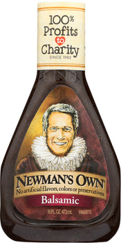 NEWMAN'S OWN: Dressing Balsamic Vinaigrette, 16 oz