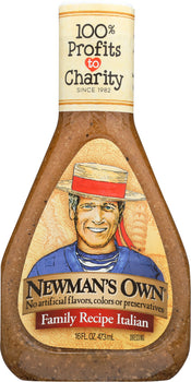 NEWMANS OWN: Family Recipe Italian Dressing, 16 oz