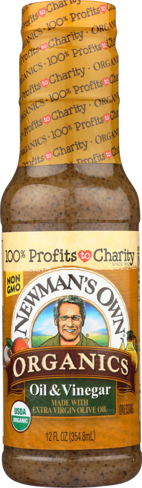 NEWMANS OWN: Olive Oil Vinegar Dressing, 12 oz