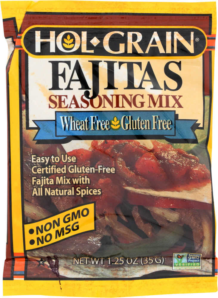 HOL GRAIN: Mix Seasoning Fajitas, 1.25 oz