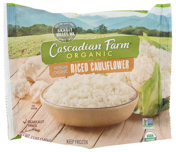 CASCADIAN FARM: Riced Cauliflower, 12 oz