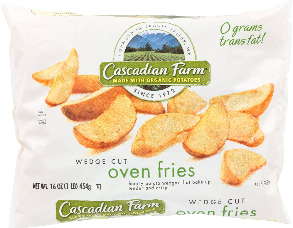 CASCADIAN FARMS: Wedge Cut Oven Fries, 16 oz