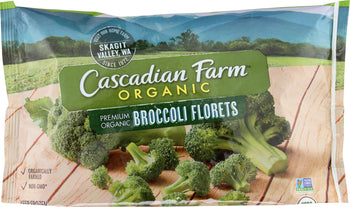 CASCADIAN FARMS: Broccoli Florets, 10 oz