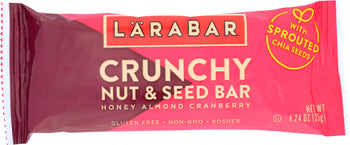 LARABAR: Bar Crunchy Honey Almond Cranberry, 1.24 oz